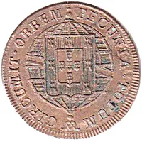 20 Réis - João VI Lisboa mint
