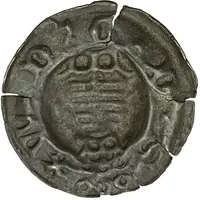 Denier Bracteate - William III of Thüringen