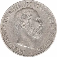 1 Vereinsthaler - Paul Frederick Emil Leopold III