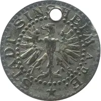 5 Pfennig -Sinsheim