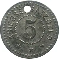 5 Pfennig -Sinsheim