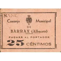 25 Céntimos Barrax