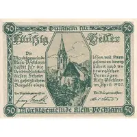 50 Heller Klein-Pöchlarn