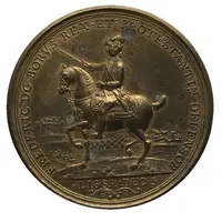 Medal - Frederick II Battle of Rosbach and Lissa, Prussia