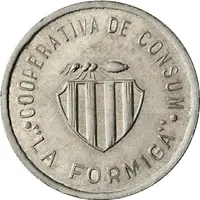 1 Peseta - Cooperativa de Consum La Formiga