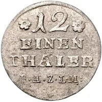 1⁄12 Thaler - Frederick August