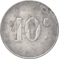 10 Centimes Crecy en Brie