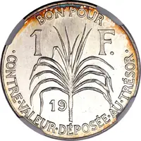 1 Franc Essai, Silver