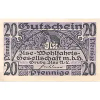 20 Pfennig Ilse-Wohlfahrts-Gesellschaft