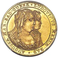 1 Ducat - Louis George Peace of Rastatt