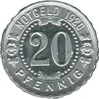 20 Pfennig - Augsburg tram