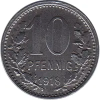 10 Pfennig - Iserlohn