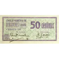 50 Céntimos Albánchez