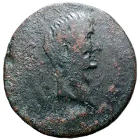 Sestertius - Augustus TI CAESAR AVG F IMP