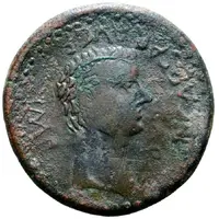 Sestertius - Augustus TI CAESAR AVG F IMP