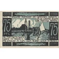 75 Pfennig Hotel Deutscher Kaiser Travemünde