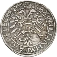 1/2 Guldentaler - John Rudolph Stör of Störenberg