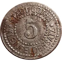 5 Pfennig - Gotha