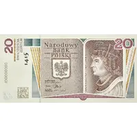 20 Zlotys Jan Długosz