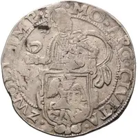 Daalder 'Leeuwendaalder' Lion without shield divides date