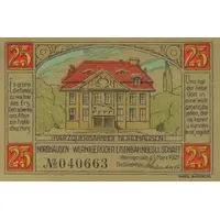 25 Pfennig Nordhausen-Wernigeroder Eisenbahngesellschaft
