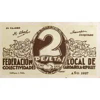 2 Pesetas Sardañola-Ripollet, Federación Local de Colectividades