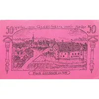 Gallspach Notgeld - 50 Heller