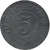 5 Pfennig - Freden am Leine Glasfabrik Schildhorst