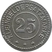 25 Pfennig - Greifswald