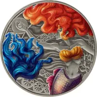2 Tala Mermaid & Pearl; Colourised