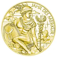 Calendar Medal 2019 Jahresregent Merkur