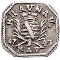 6 Kreuzers Siege coinage