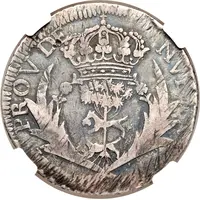 8 Reales - Fernando VII Royalist Coinage