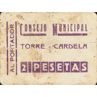2 Pesetas Torre-Cardela