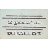 2 Pesetas Iznalloz