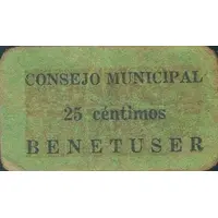25 Céntimos Benetúser