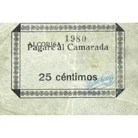 25 Céntimos Alcorisa