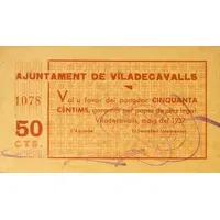 50 Céntimos Viladecavalls