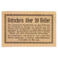 20 Heller Neukirchen an der Enknach