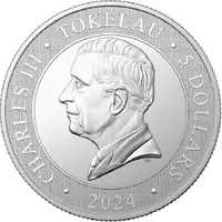 5 Dollars - Charles III Kiwi