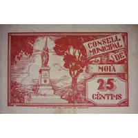 25 Céntimos Moià