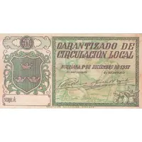 1 Peseta Burriana