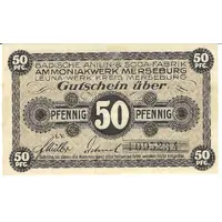 50 Pfennigs Ammoniakwerk Merseburg/BASF