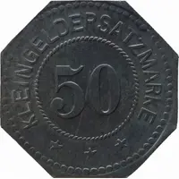 50 Pfennig - Hainitz Grützner and Faltis