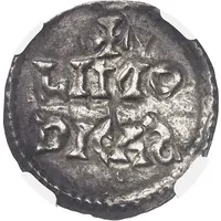 Denier - Pepin II Limoges mint