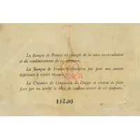 2 francs - Chambre de Commerce de Dieppe [76]