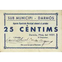 25 Céntimos Darmós