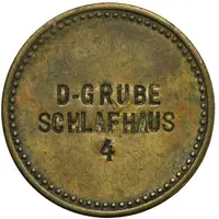 50 Pfennig - Bory D-Grube Schlafhaus 4