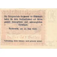 50 Heller Reichental im Mühlkreis