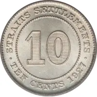 10 Cents - George V
